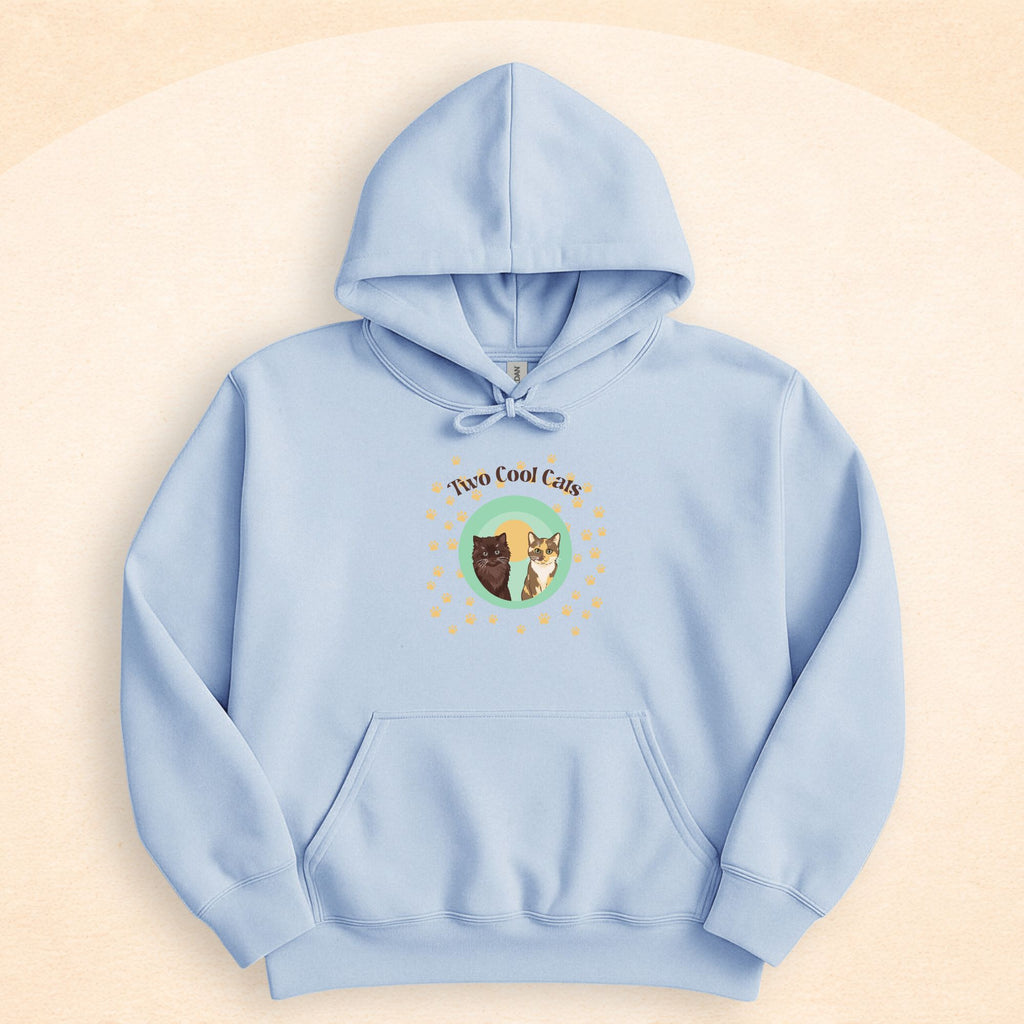 Two Cool Cats Hoodie