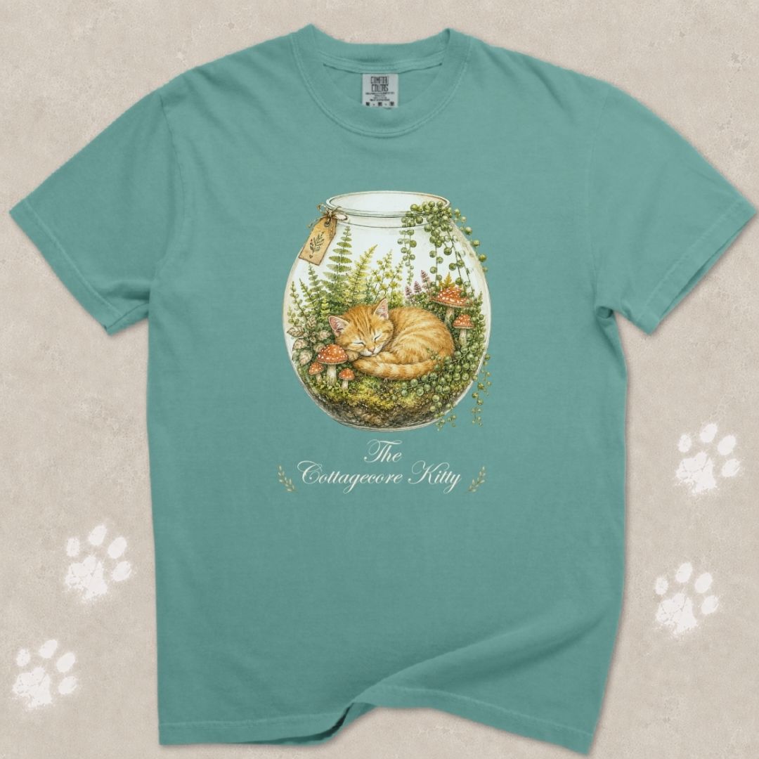 The Cottagecore Kitty T-Shirt