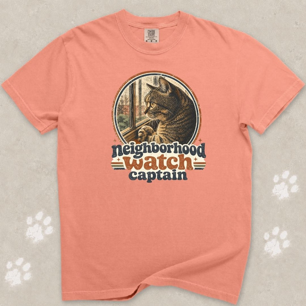Neighborhood Watch Cat T-Shirt
