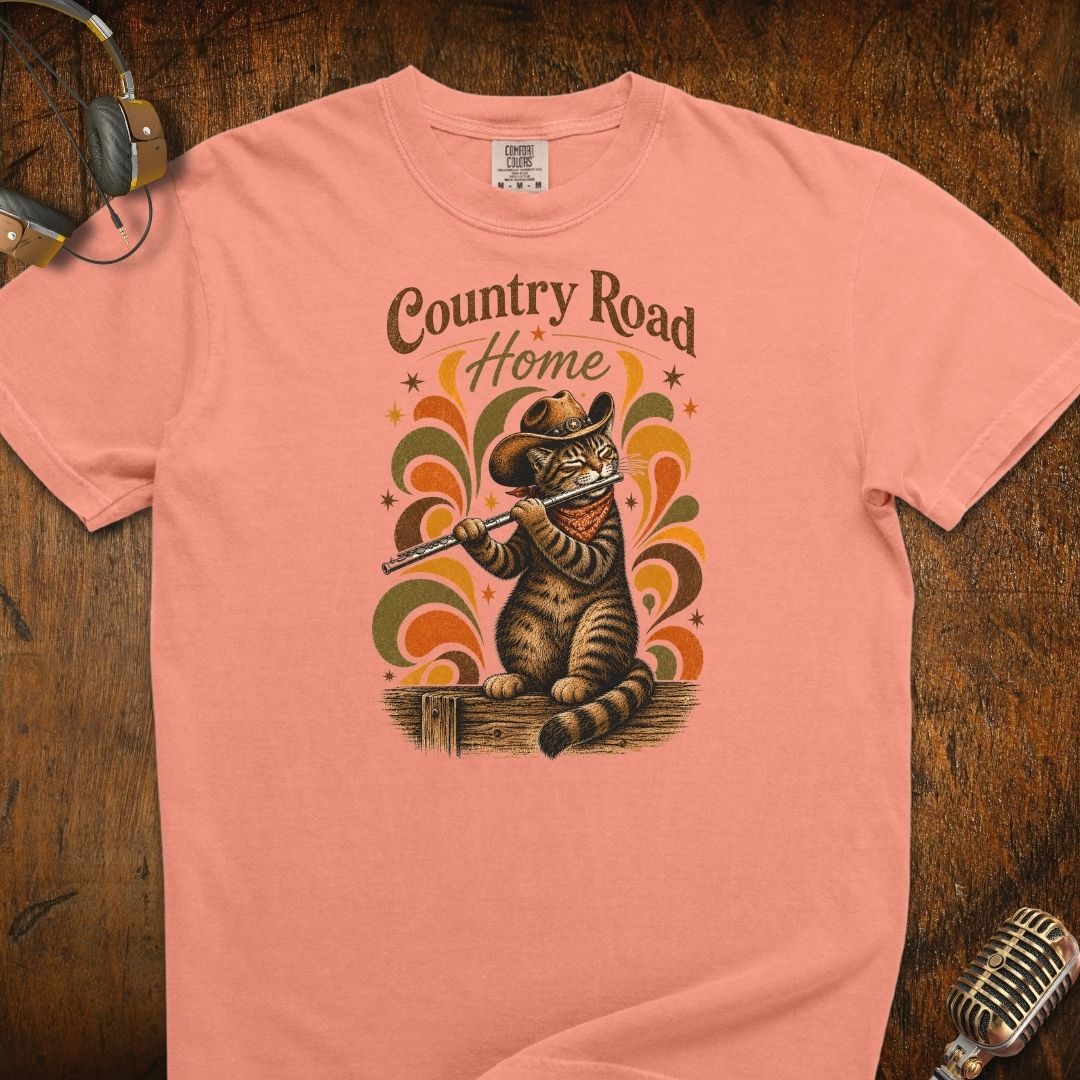 Country Road Cat T-Shirt