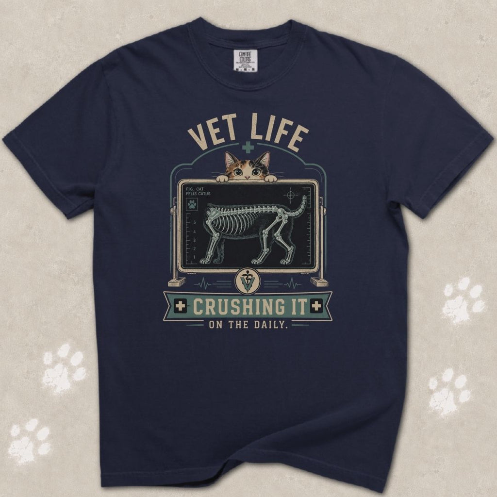 Vet Life Cat T-Shirt
