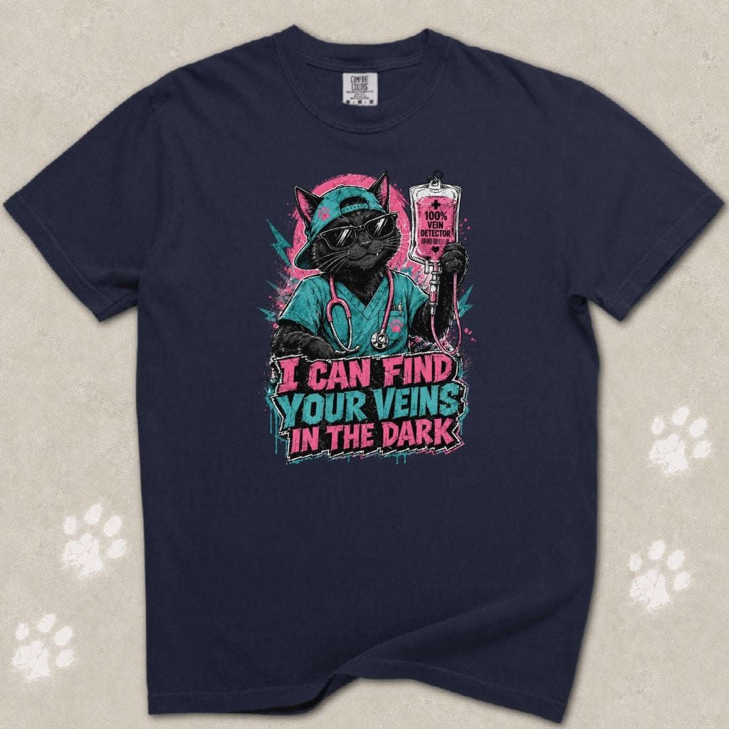 Phlebotomist Cat T-Shirt