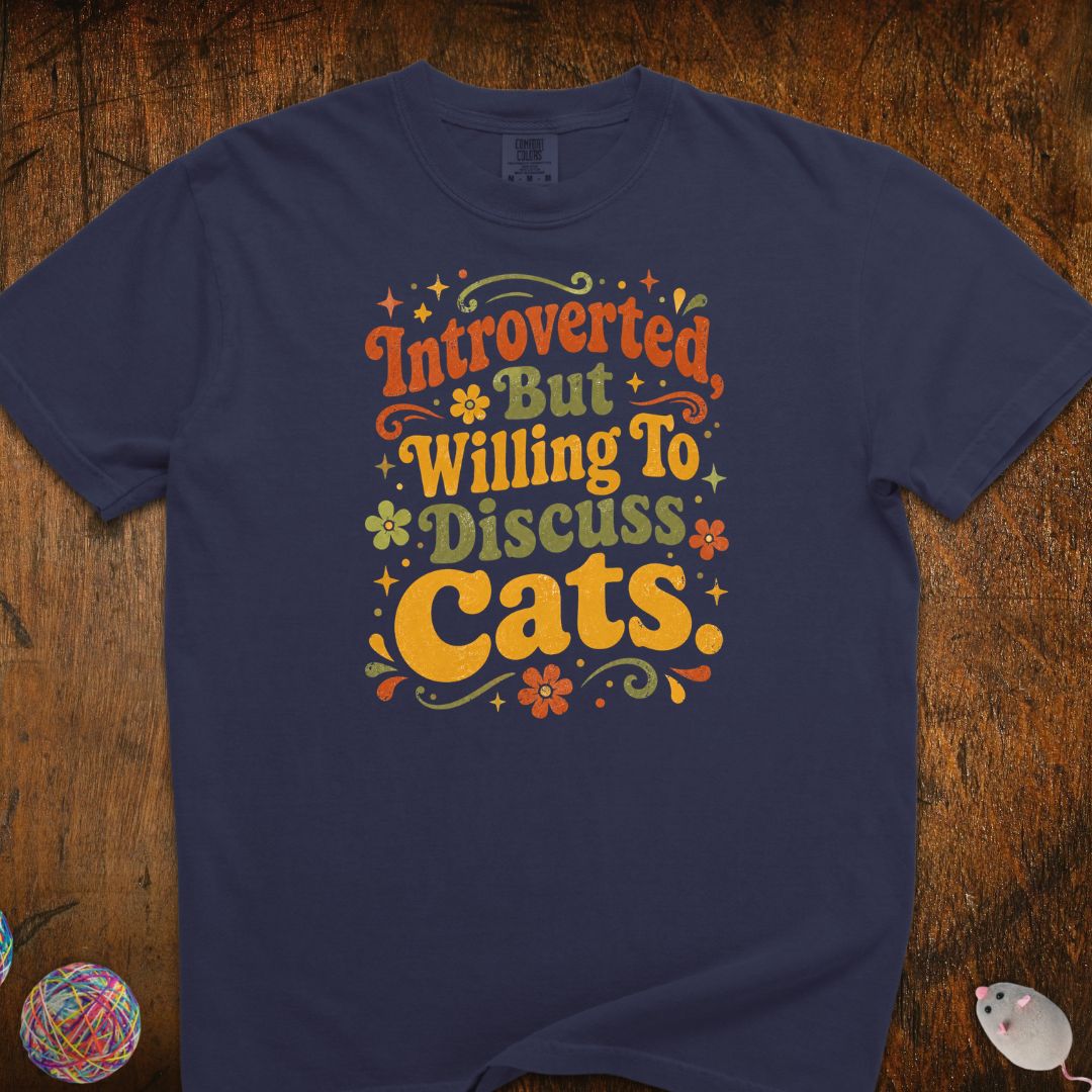 Introverted Cat T-Shirt