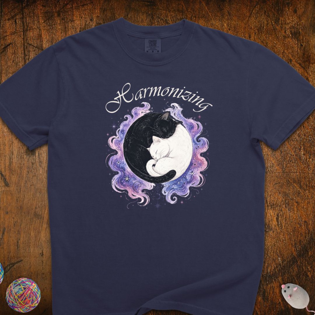 Harmonizing Cat T-Shirt
