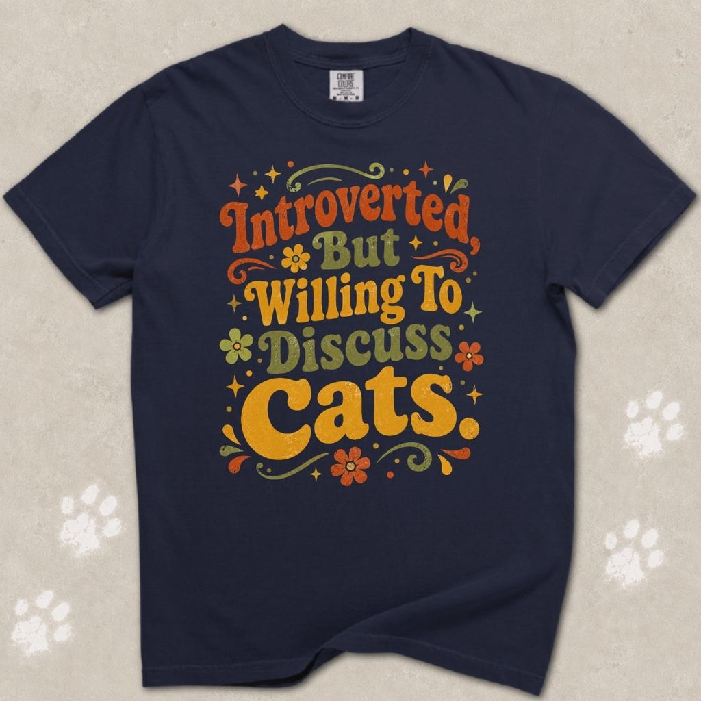 Introverted Cat T-Shirt