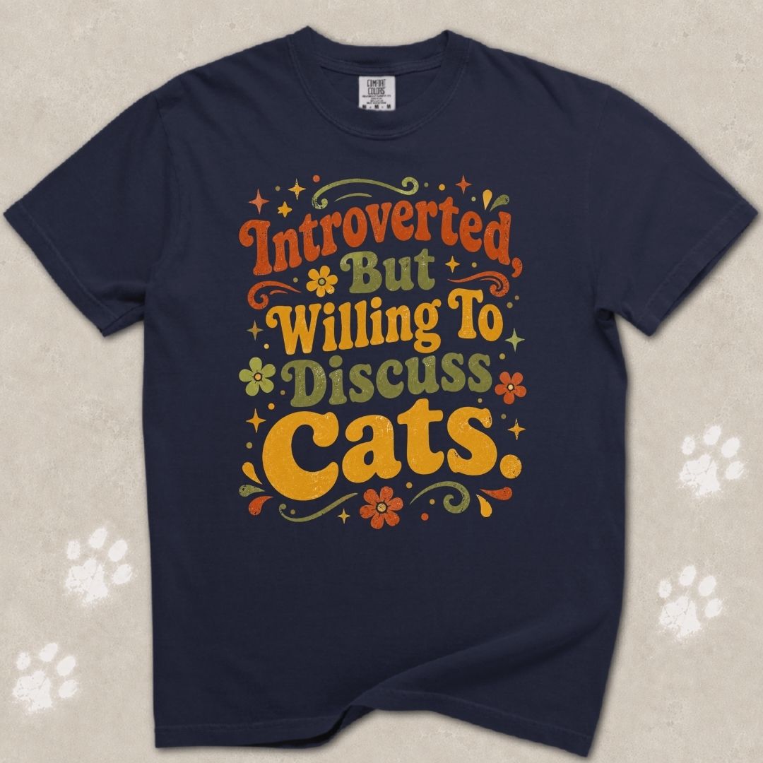 Introverted Cat T-Shirt