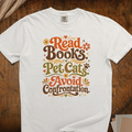 Read Books Cat T-Shirt