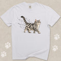 Ink In Motion Cat T-Shirt