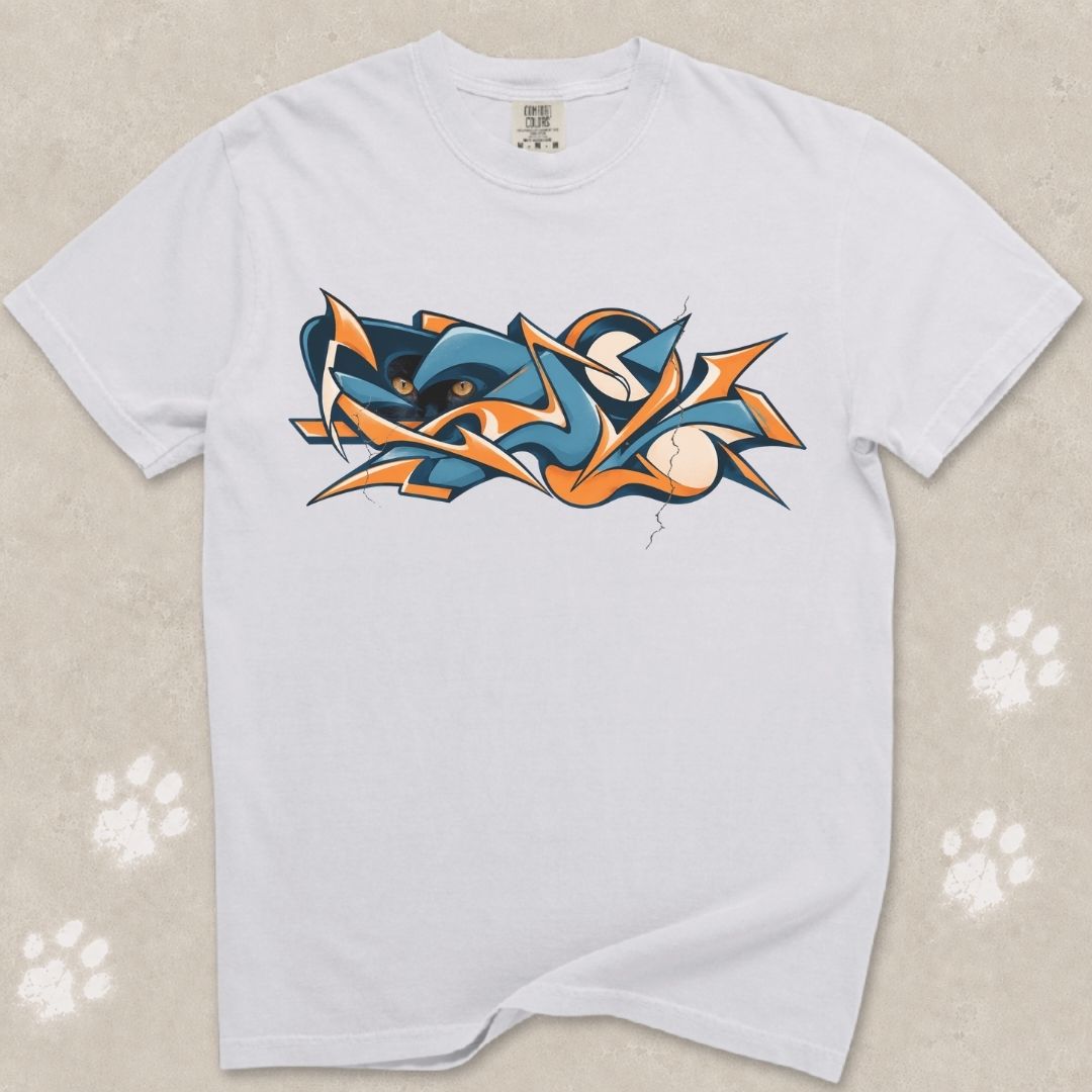 Graffiti Cat T-Shirt