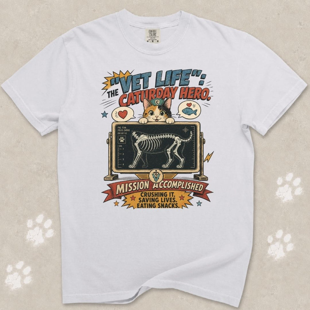 Saving Lives Cat T-Shirt