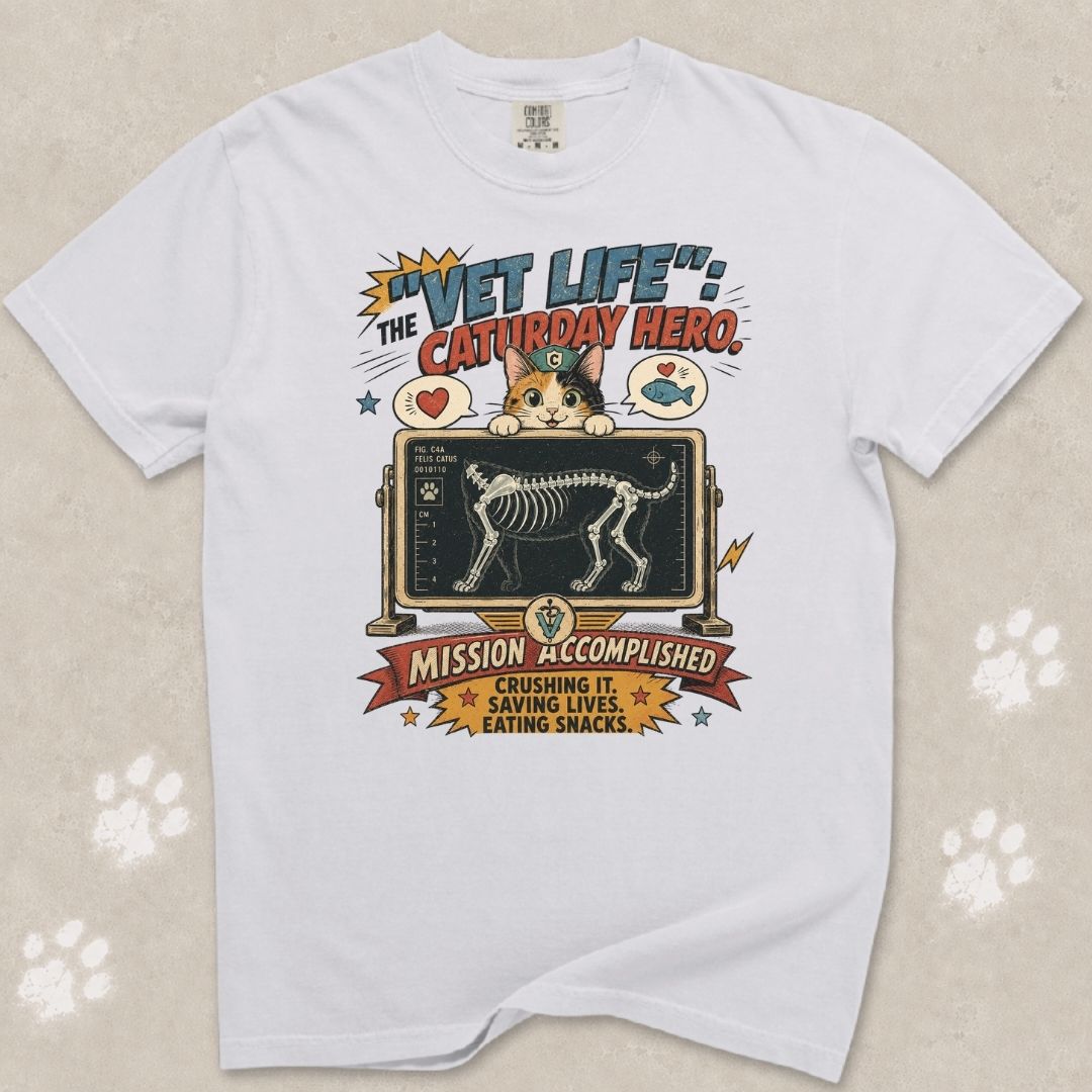 Saving Lives Cat T-Shirt