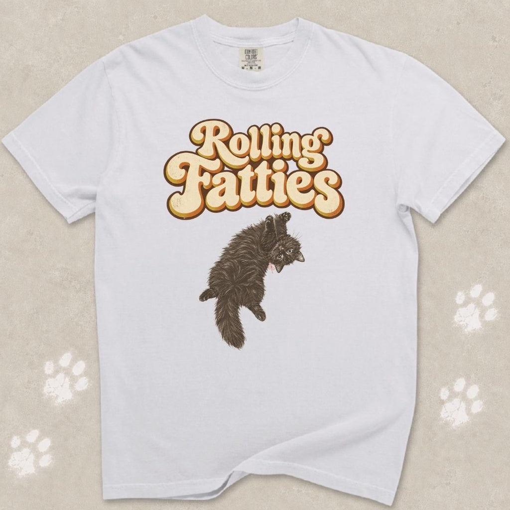 Rolling Fatties Cat T-Shirt