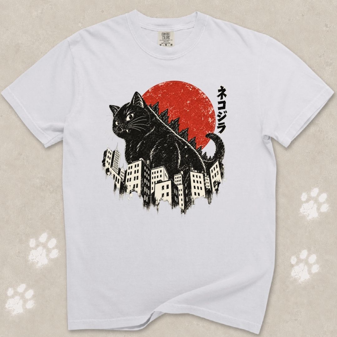 Catzilla Found Me Cat T-Shirt