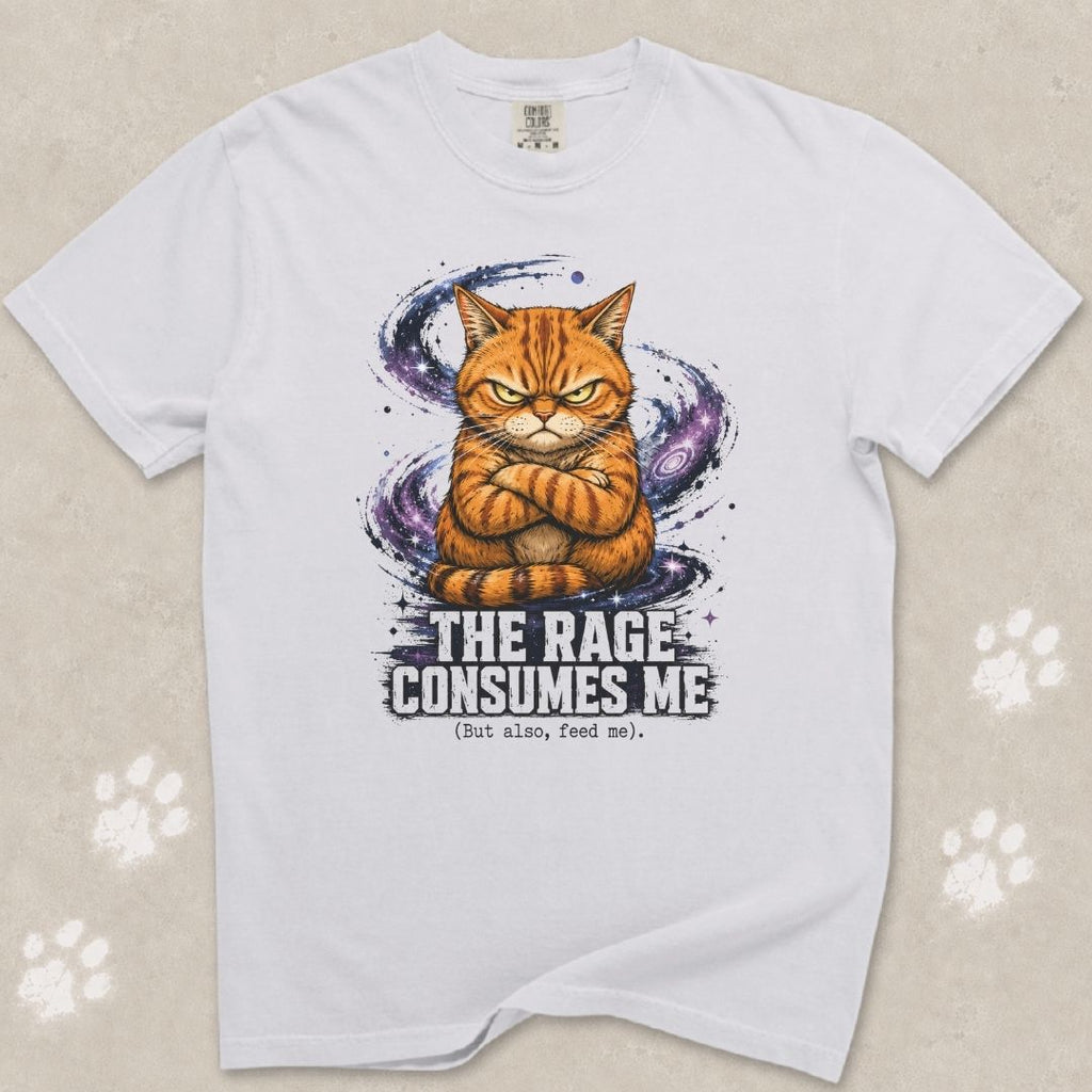 Rage Consumes Me Cat T-Shirt
