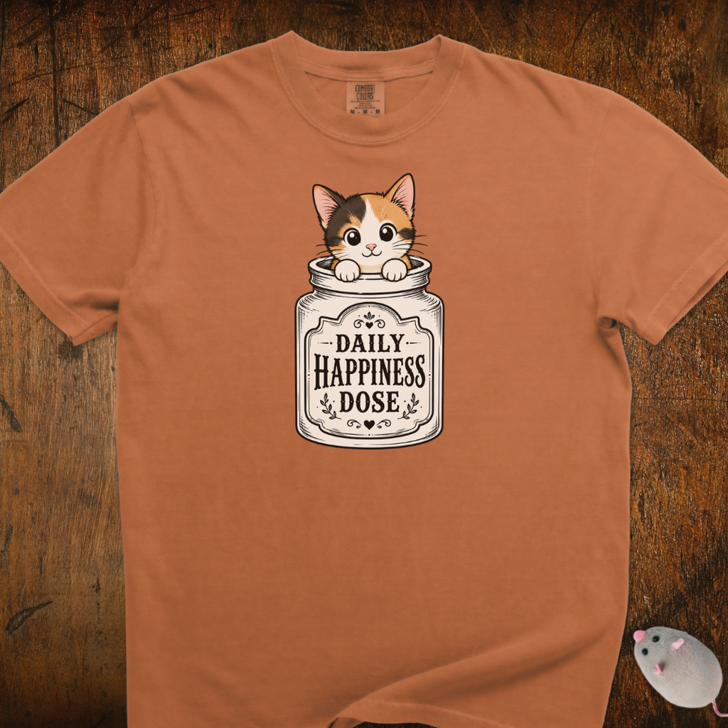 Daily Happiness Calico T-Shirt