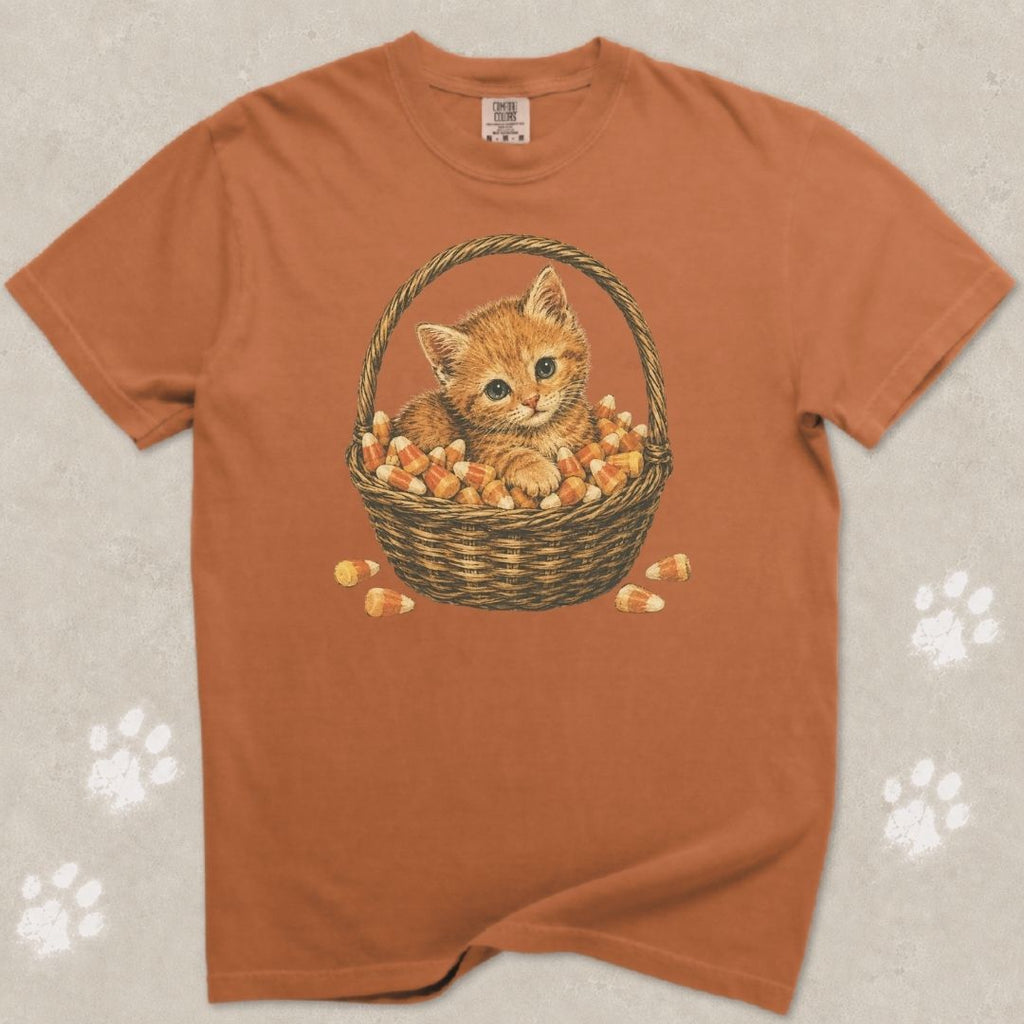 Cuddle Corn Kitten T-Shirt