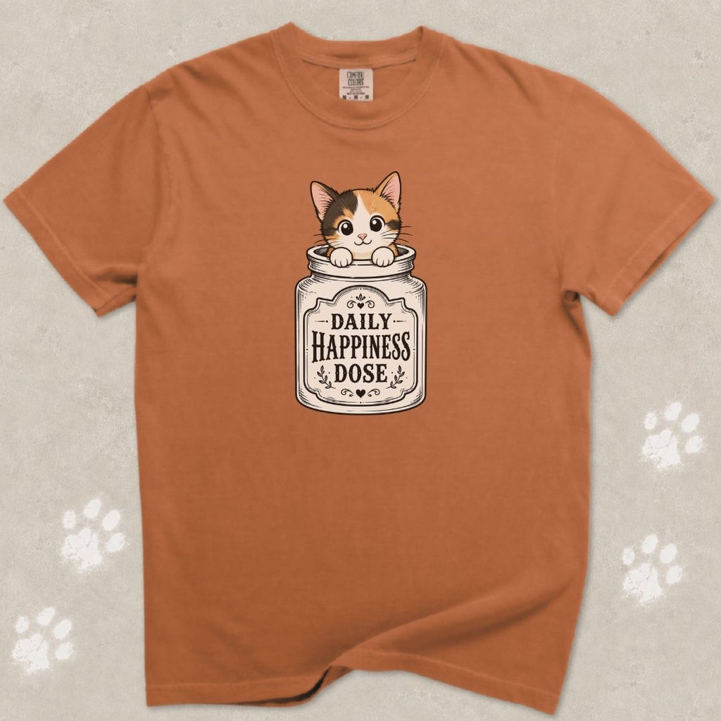 Daily Happiness Calico T-Shirt
