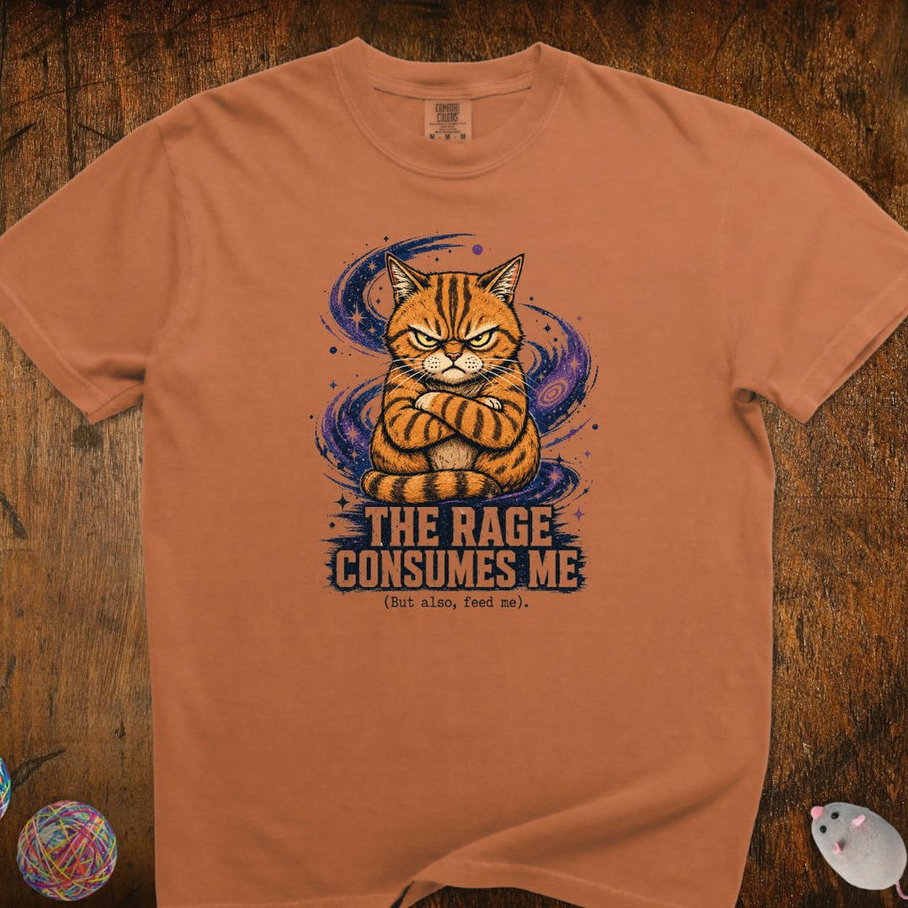 Rage Consumes Me Cat T-Shirt