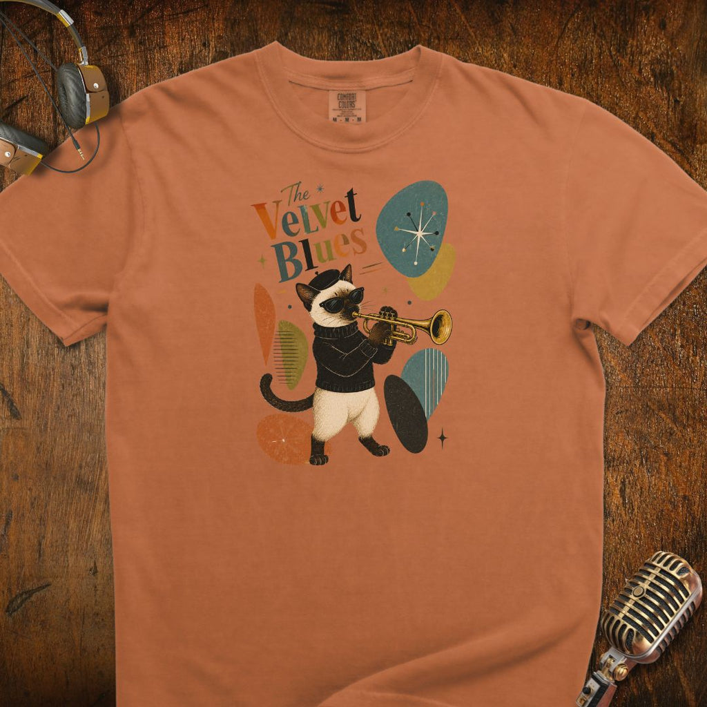 The Velvet Blues Cat T-Shirt