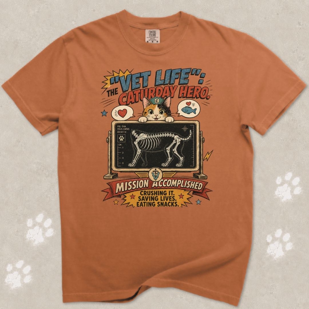 Saving Lives Cat T-Shirt