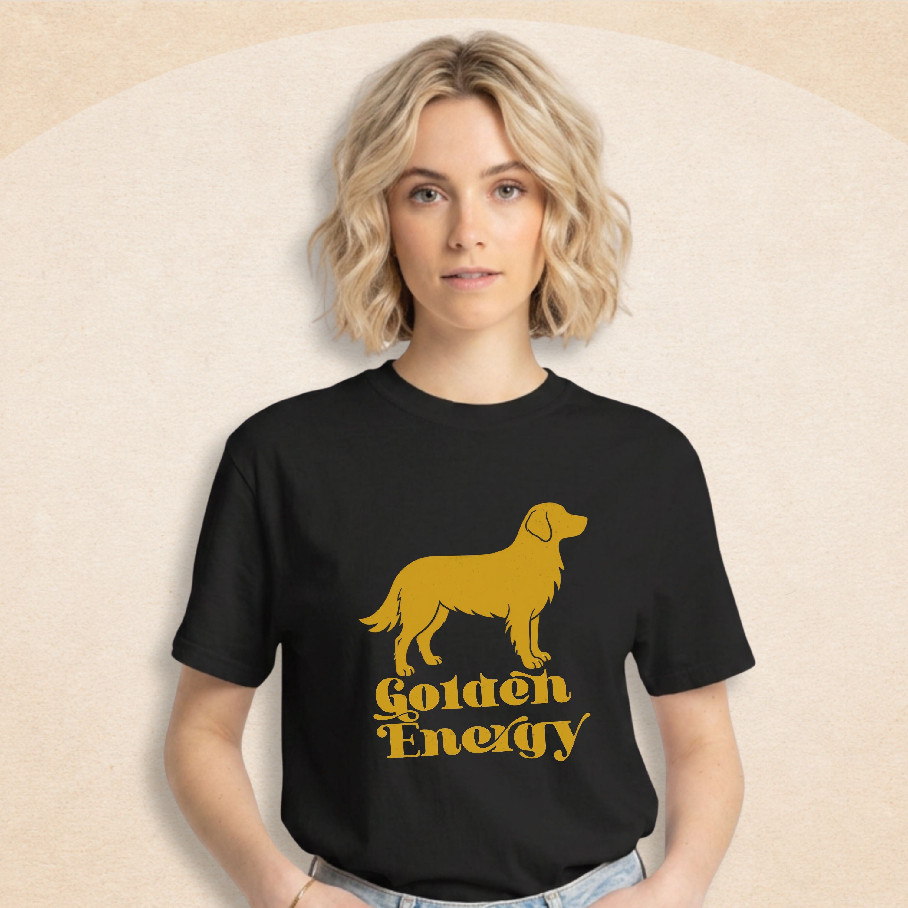 Golden Retriever Retro Pet Lover T-Shirt