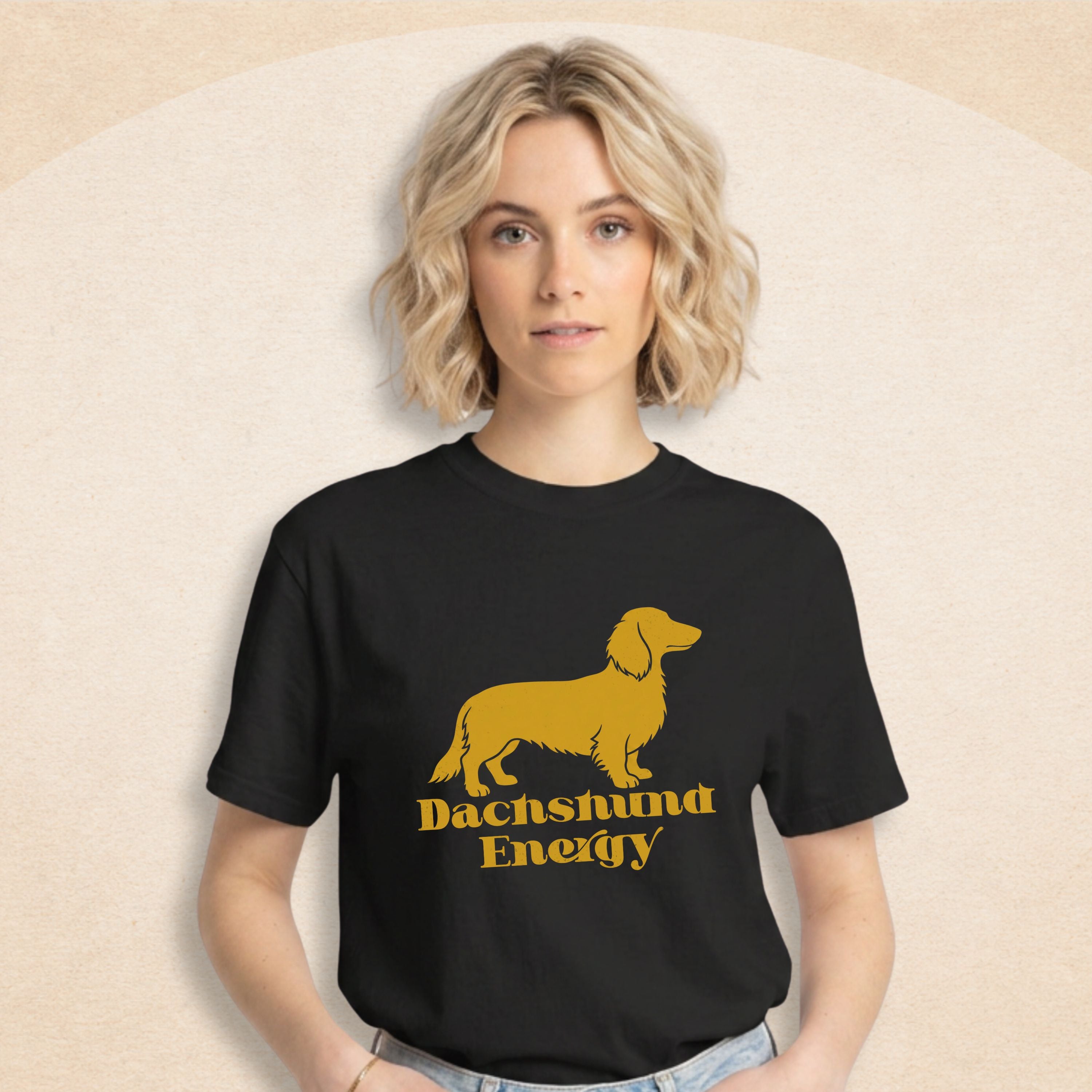 Dachshund Dog Energy T-Shirt